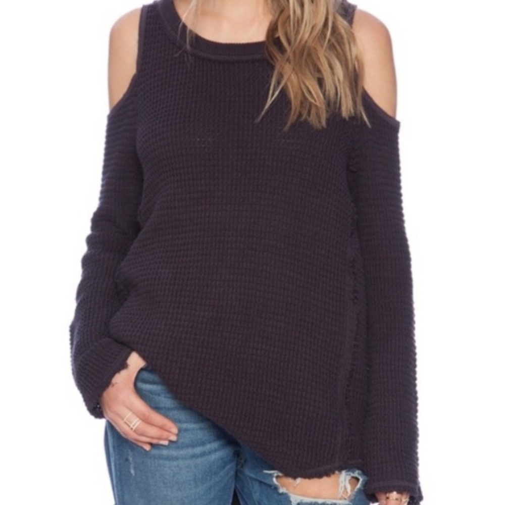 Cold Shoulder Free People Sweater